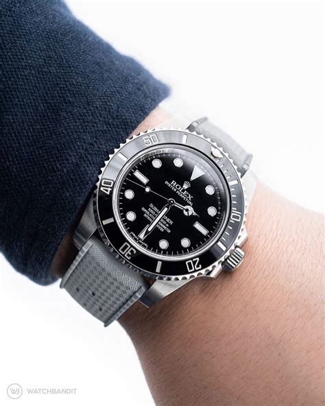 lederarmband für rolex submariner|Rolex Submariner no date strap.